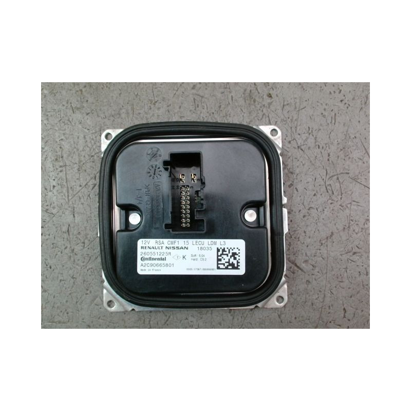 BOITIER XENON PHARE GAUCHE RENAULT CLIO IV Phase 1 2012-...