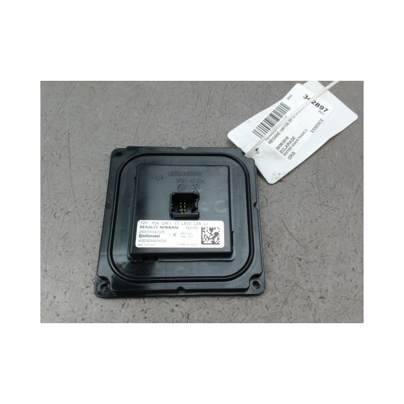 BOITIER XENON PHARE DROIT RENAULT MEGANE IV PHASE 1 2015-