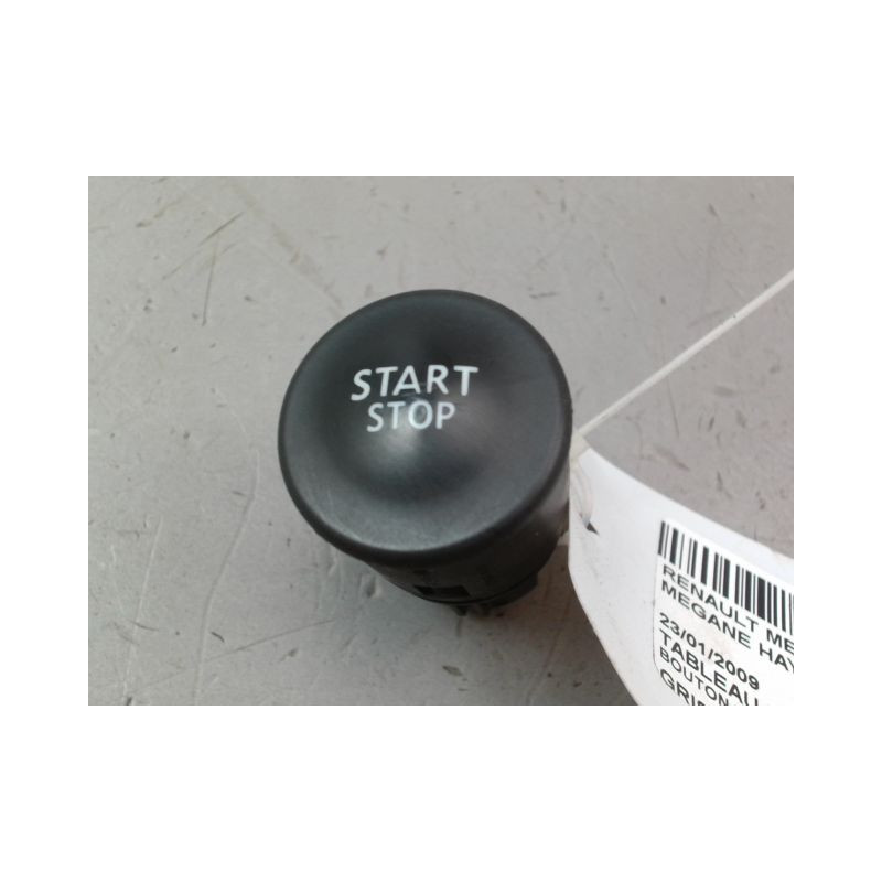 BOUTON DE DEMARRAGE RENAULT MEGANE III Phase 1 2008-2012