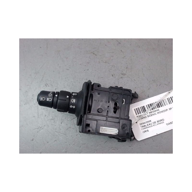 COMMANDE ECLAIRAGE RENAULT GRAND SCENIC MONOSP. II Phase 2 LONG 2006-2009