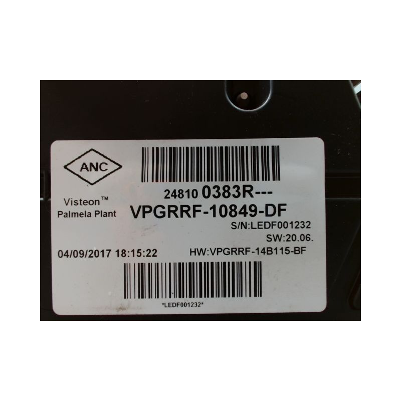 BLOC COMPTEURS RENAULT CLIO IV Phase 1 2012-...