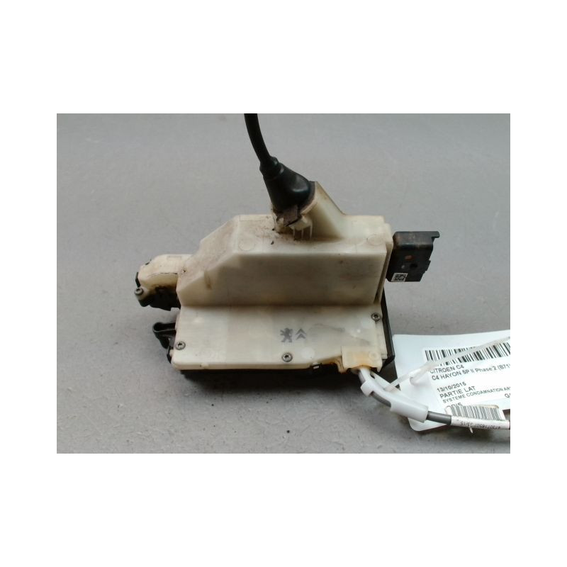 SYSTEME CONDAMNATION ARRIERE DROIT CITROEN C4 II Phase 2 (B71) 2014-...