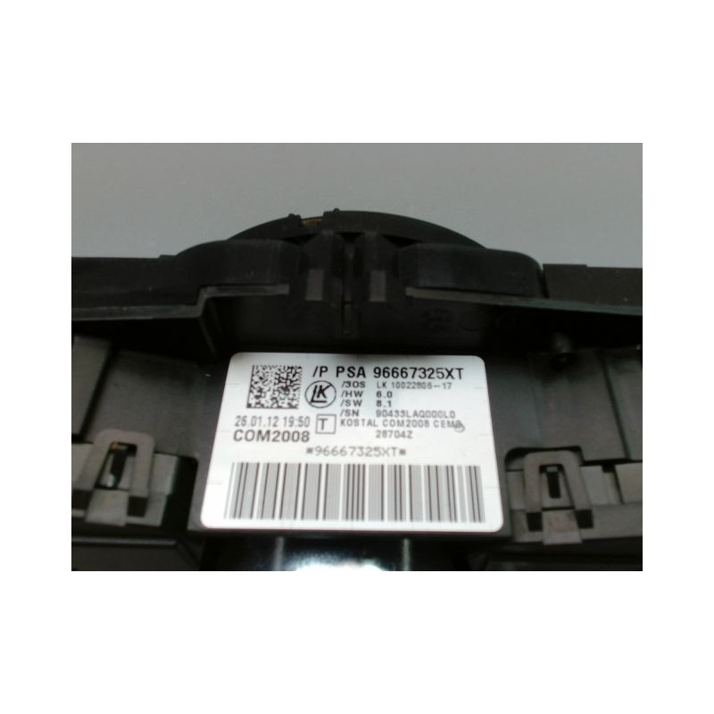 BLOC COMMODOS CITROEN C3 II Phase 1 (A51) 2009-2013