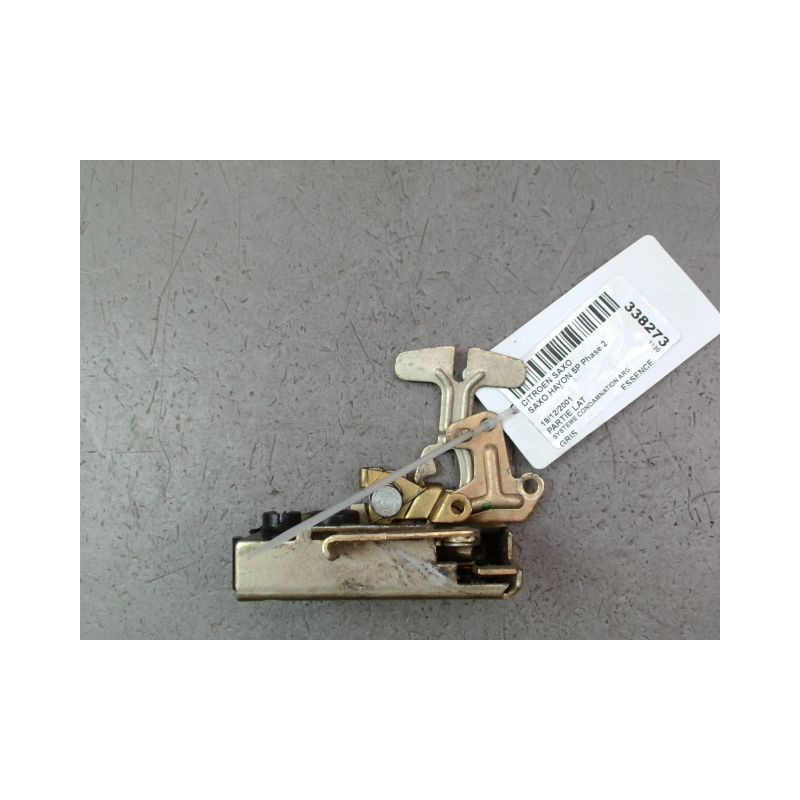 SYSTEME CONDAMNATION ARRIERE GAUCHE CITROEN SAXO Phase 2 1999-2004