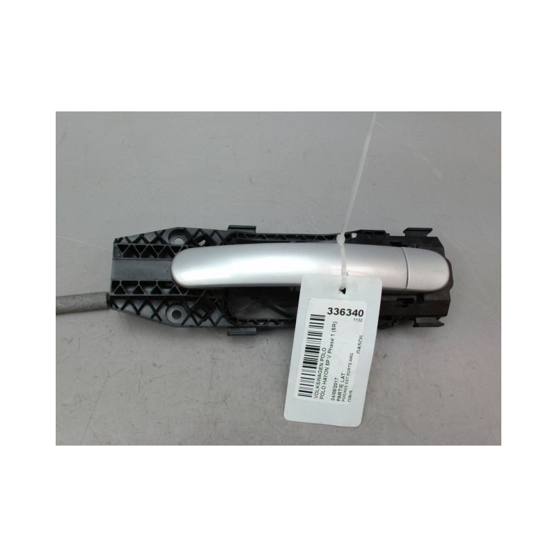POIGNEE EXTERIEURE PORTE ARRIERE GAUCHE VOLKSWAGEN POLO V Phase 1 (6R) 2009-...