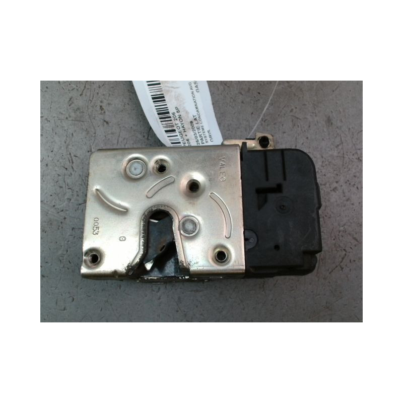 SYSTEME CONDAMNATION AVANT GAUCHE PEUGEOT 206 + 2009-2013