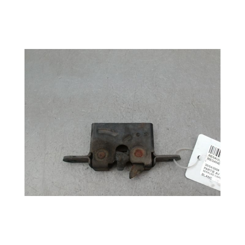 SERRURE CAPOT RENAULT MEGANE III Phase 1 2008-2012