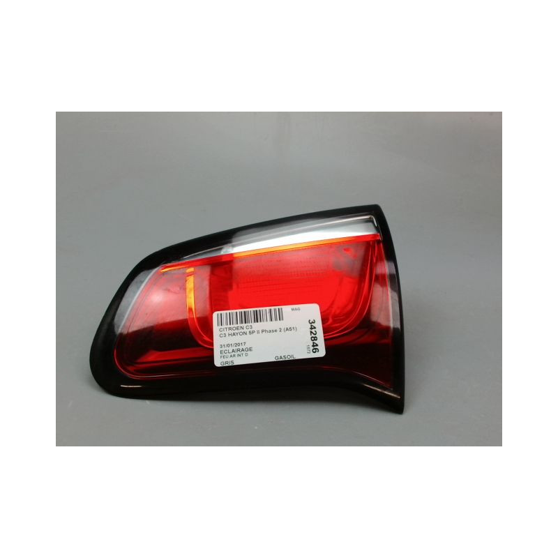 FEU ARRIERE INTERIEUR DROIT CITROEN C3 II Phase 2 (A51) 2013-2016
