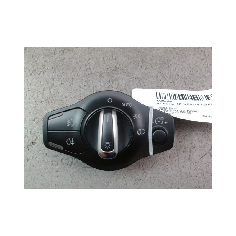 INTERIEUR COMMANDE PHARES AUDI A4 BERL. III Phase 1 (8K) 2008-2011