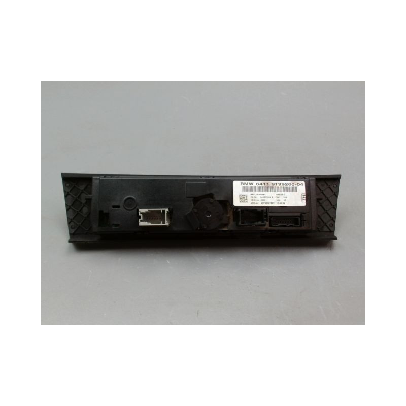 COMMANDE DE CHAUFFAGE BMW SERIE 3 BERL. V Phase 2 (E90) 2008-2011