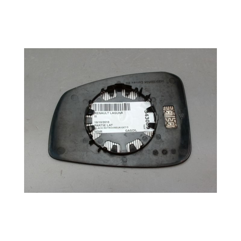 GLACE RETROVISEUR EXT D RENAULT LAGUNA III Phase 1 2007-2010