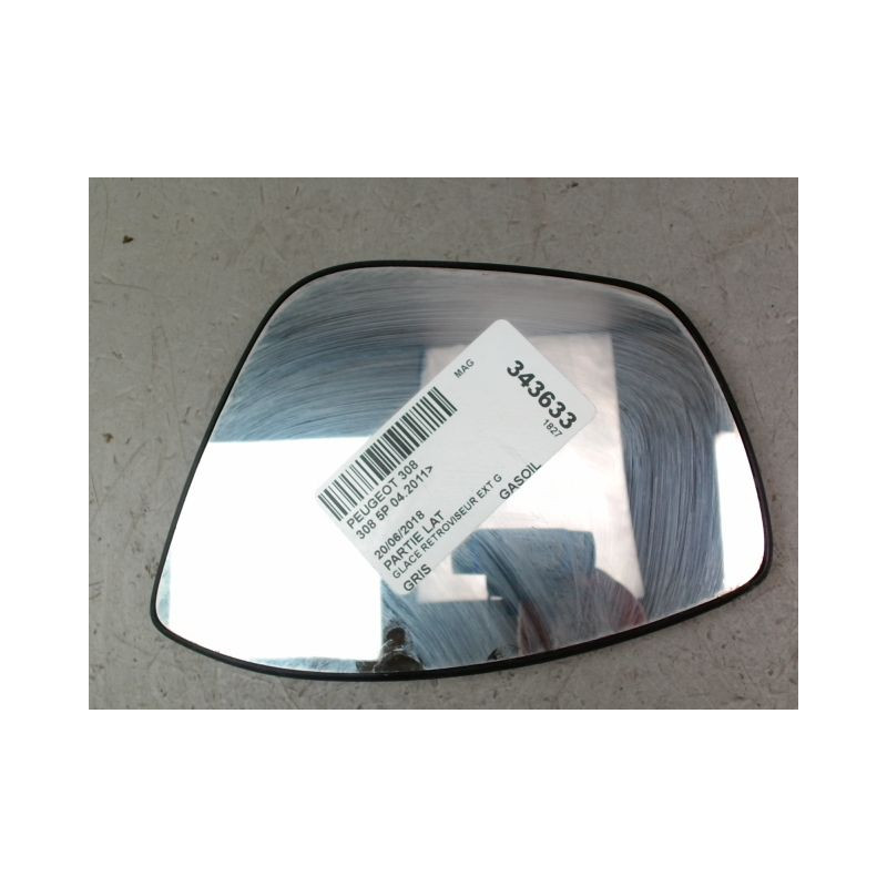 GLACE RETROVISEUR EXT G PEUGEOT 308 2011-