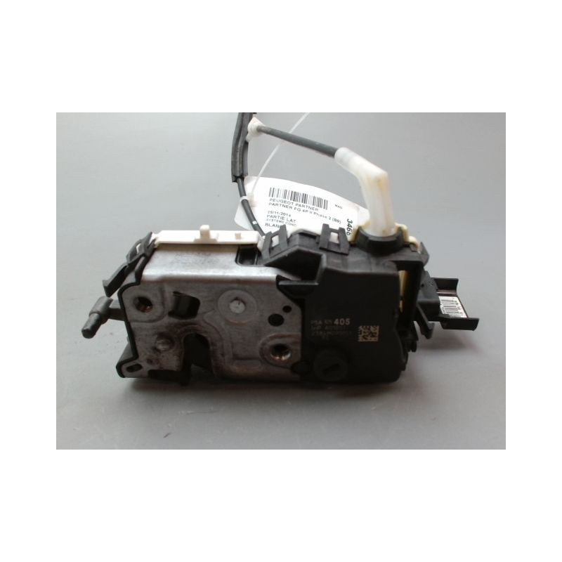 SYSTEME CONDAMNATION AVANT DROIT PEUGEOT PARTNER FG II PHASE 2 (B9) 2012-2015