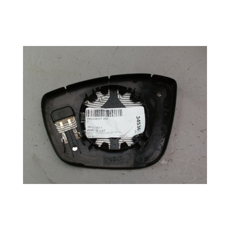 GLACE RETROVISEUR EXT D PEUGEOT 208 Phase 1 2012-...