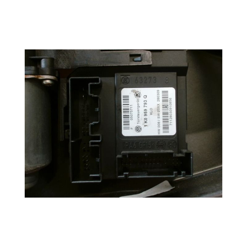 MECANISME+MOTEUR LEVE-GLACE AVANT GAUCHE VOLKSWAGEN GOLF VI (5K) 2008-2013