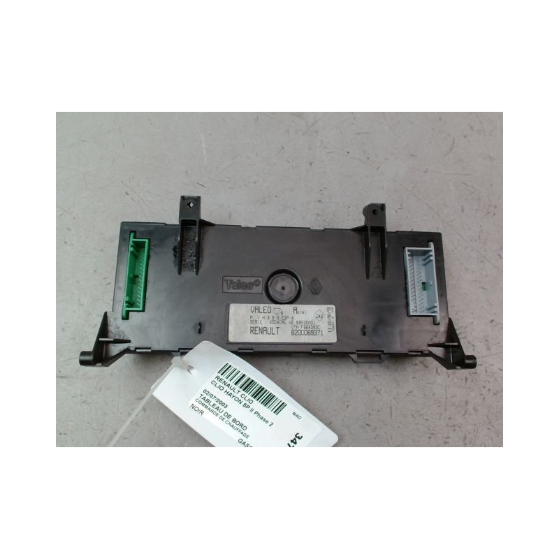COMMANDE DE CHAUFFAGE RENAULT CLIO II Phase 2 2001-2006