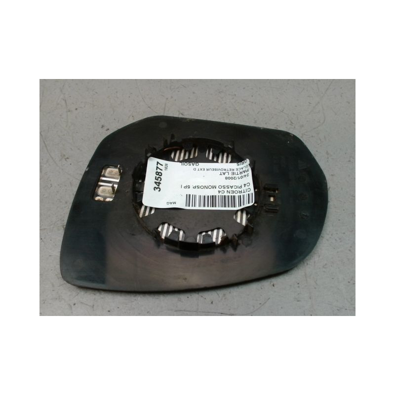 GLACE RETROVISEUR EXT D CITROEN C4 PICASSO MONOSP. I 2007-2013