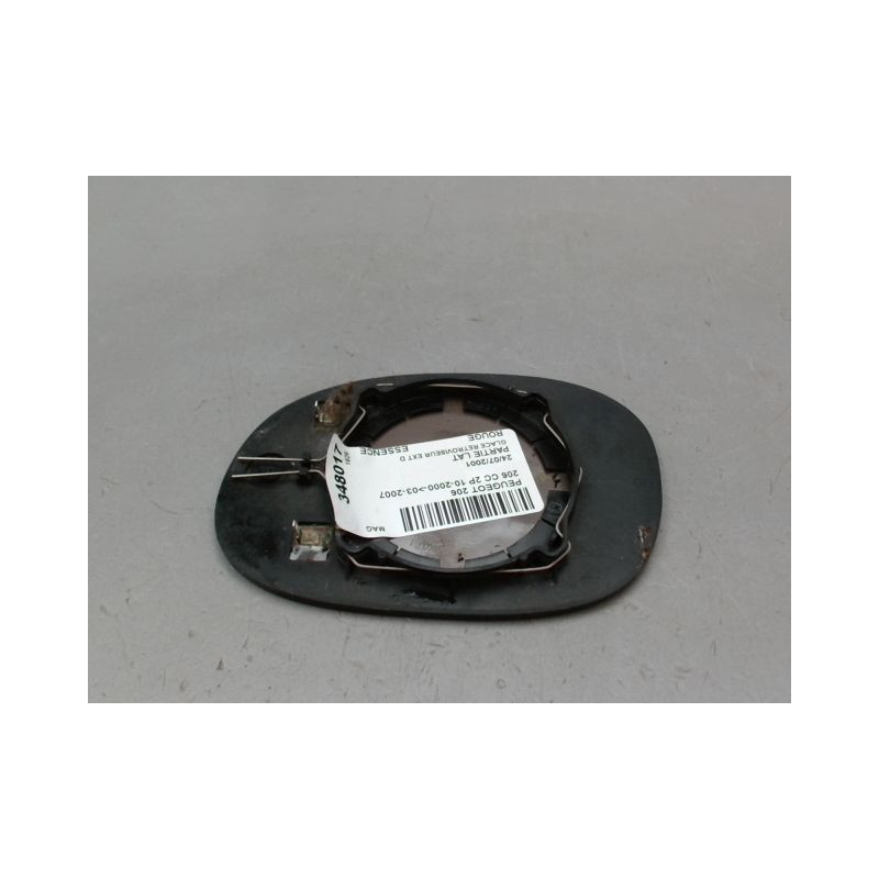 GLACE RETROVISEUR EXT D PEUGEOT 206 CC 2P 2000-2007