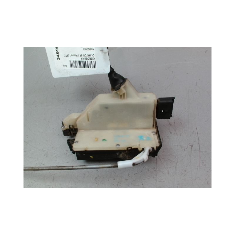 SYSTEME CONDAMNATION AVANT DROIT CITROEN C4 II Phase 1 (B71) 2010-2015
