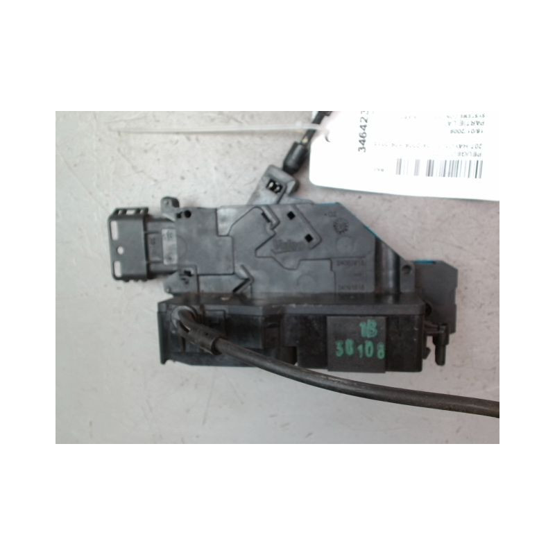 SYSTEME CONDAMNATION ARRIERE GAUCHE PEUGEOT 207 2006-2013