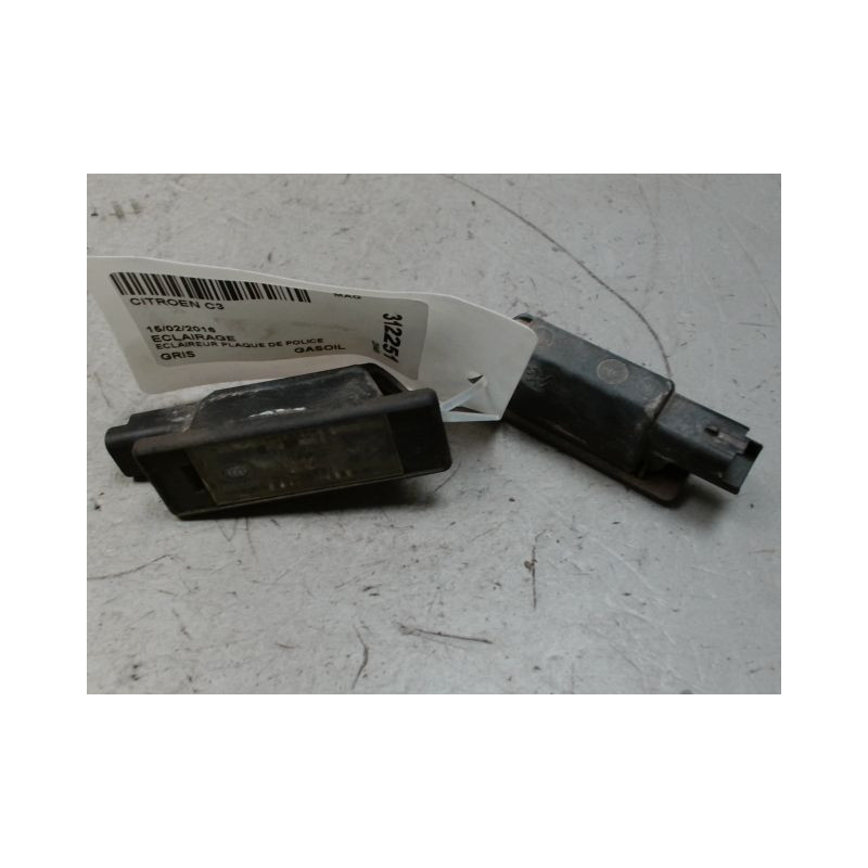 ECLAIREUR PLAQUE DE POLICE CITROEN C3