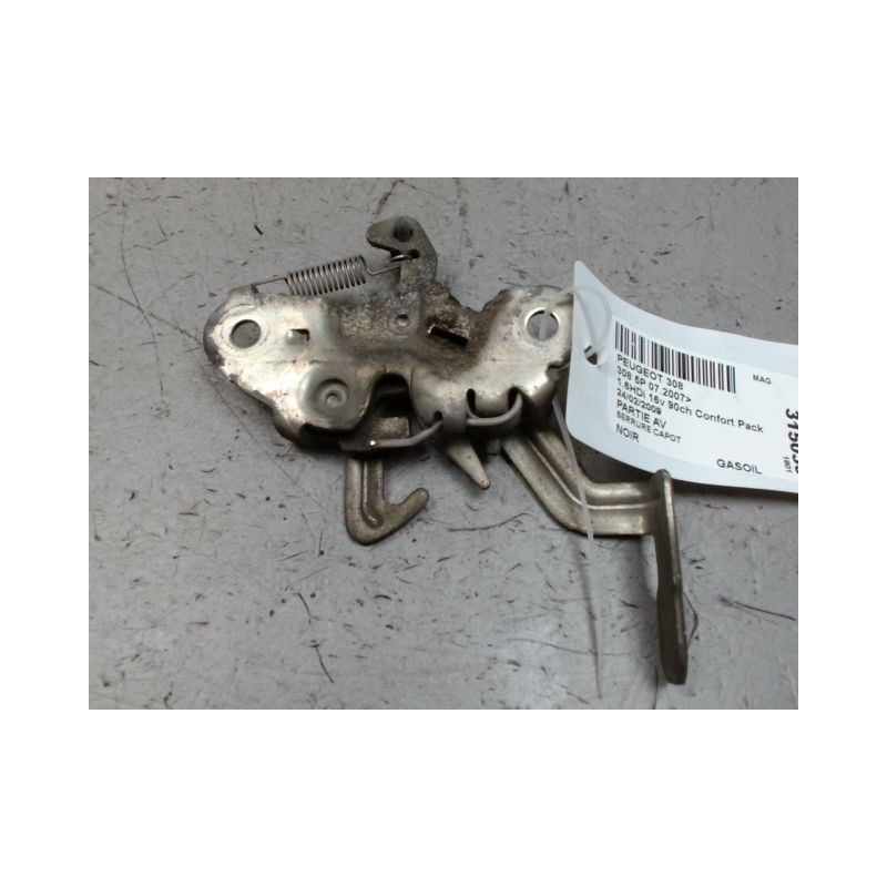 SERRURE CAPOT PEUGEOT 308 2007-