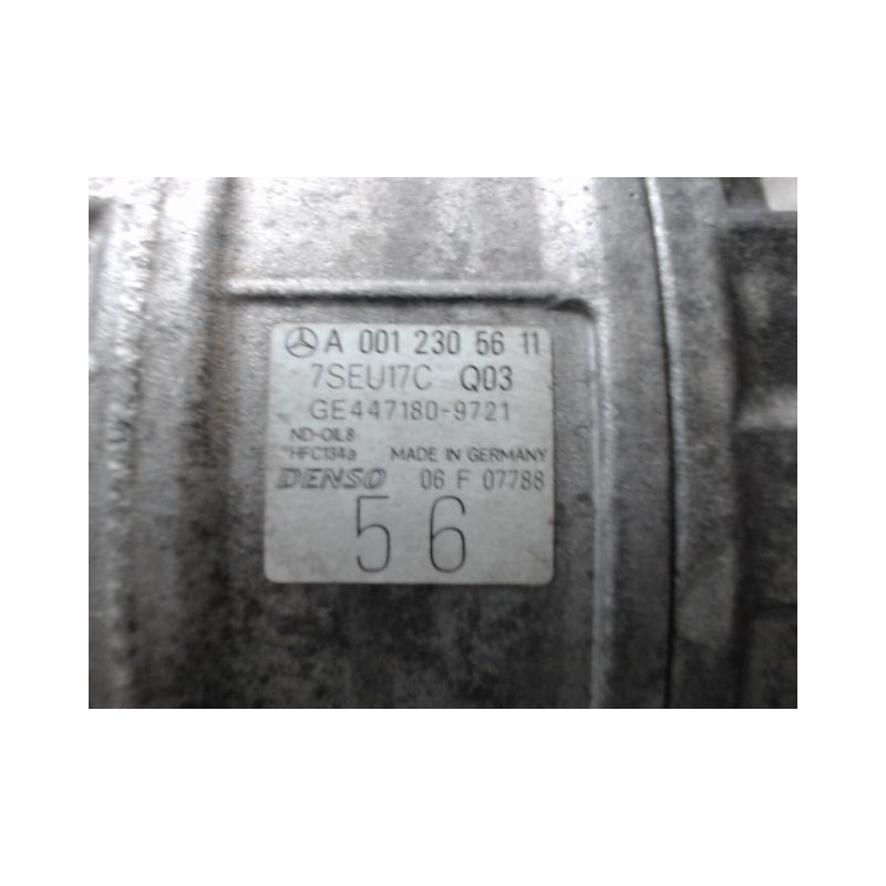 COMPRESSEUR AIR CONDITIONNE MERCEDES CLASSE C COUPE SPORT 2004-
