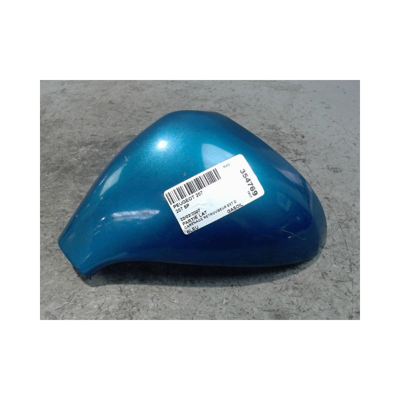 CARENAGE RETROVISEUR EXTERIEUR DROIT PEUGEOT 207 5P