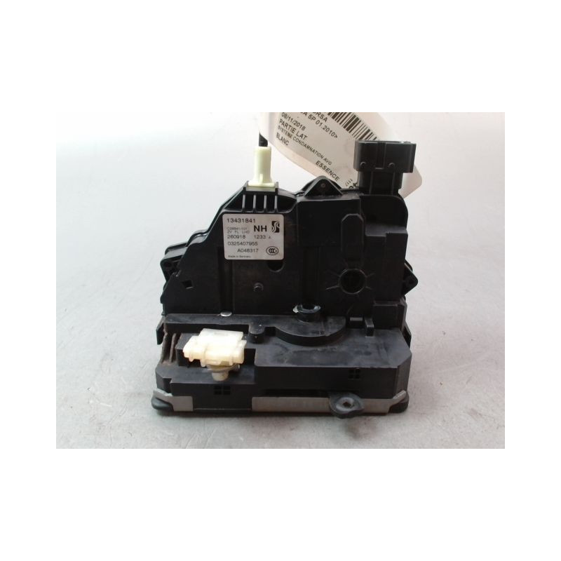 SYSTEME CONDAMNATION AVANT GAUCHE OPEL CORSA 2010-