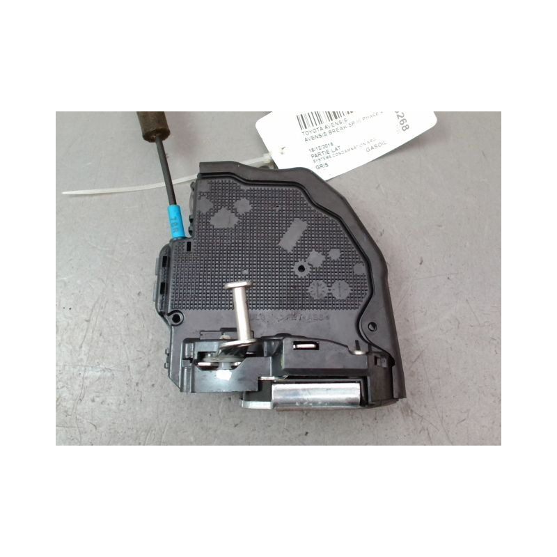 SYSTEME CONDAMNATION ARRIERE GAUCHE TOYOTA AVENSIS BREAK III Phase 2 2012-...