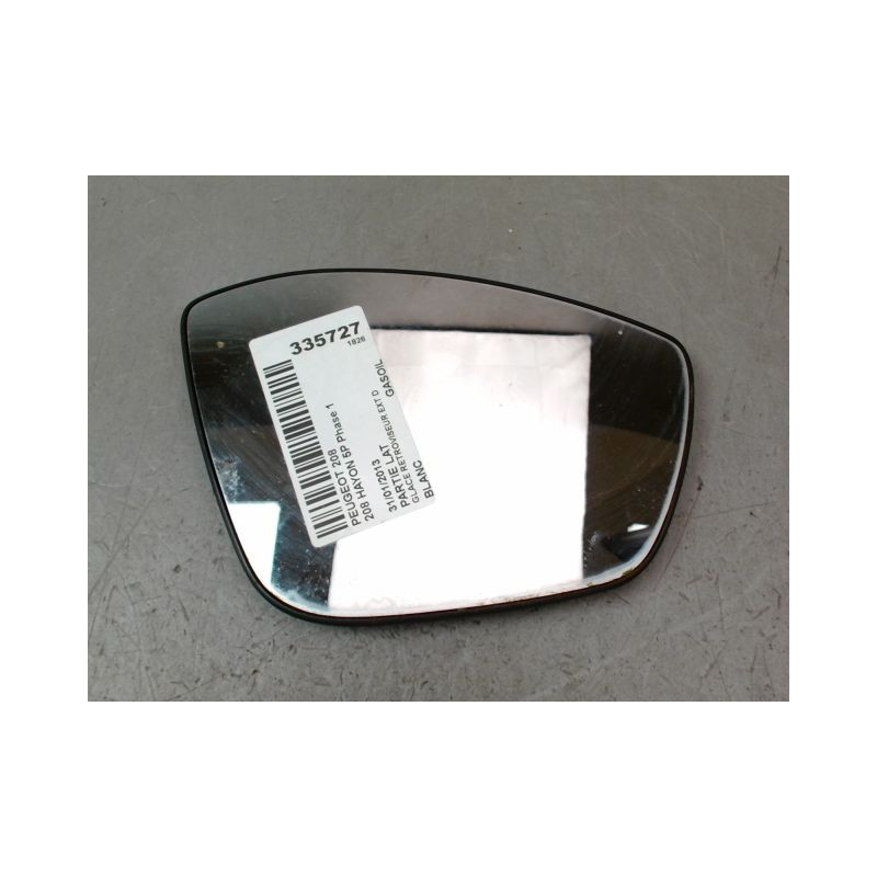 GLACE RETROVISEUR EXT D PEUGEOT 208 Phase 1 2012-...