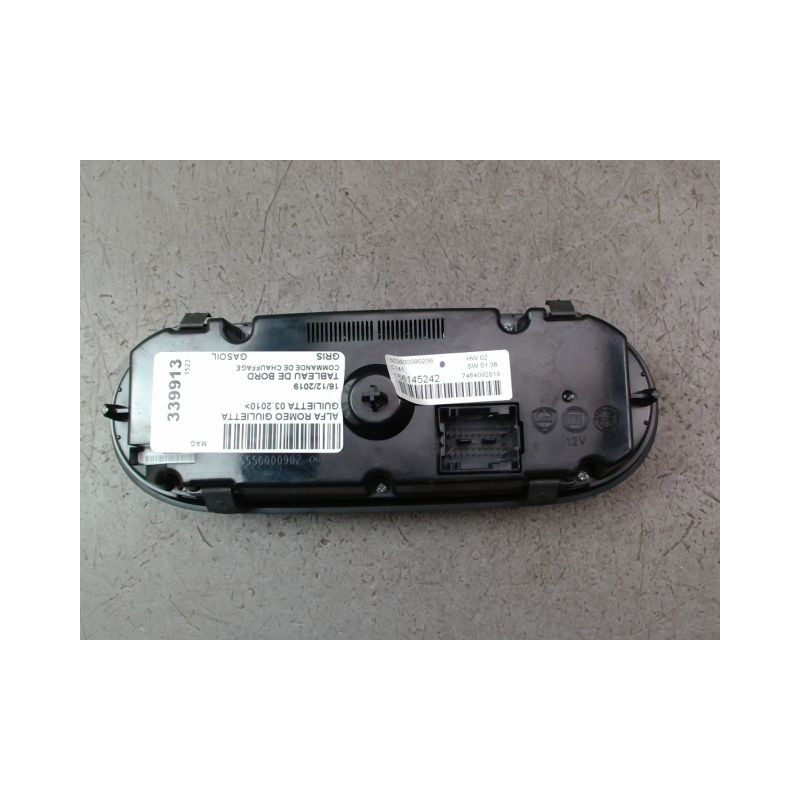 COMMANDE DE CHAUFFAGE ALFA ROMEO GUILIETTA 2010-