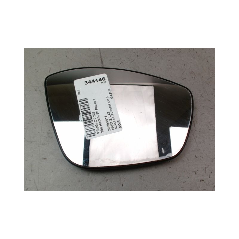 GLACE RETROVISEUR EXT D PEUGEOT 208 Phase 1 2012-...