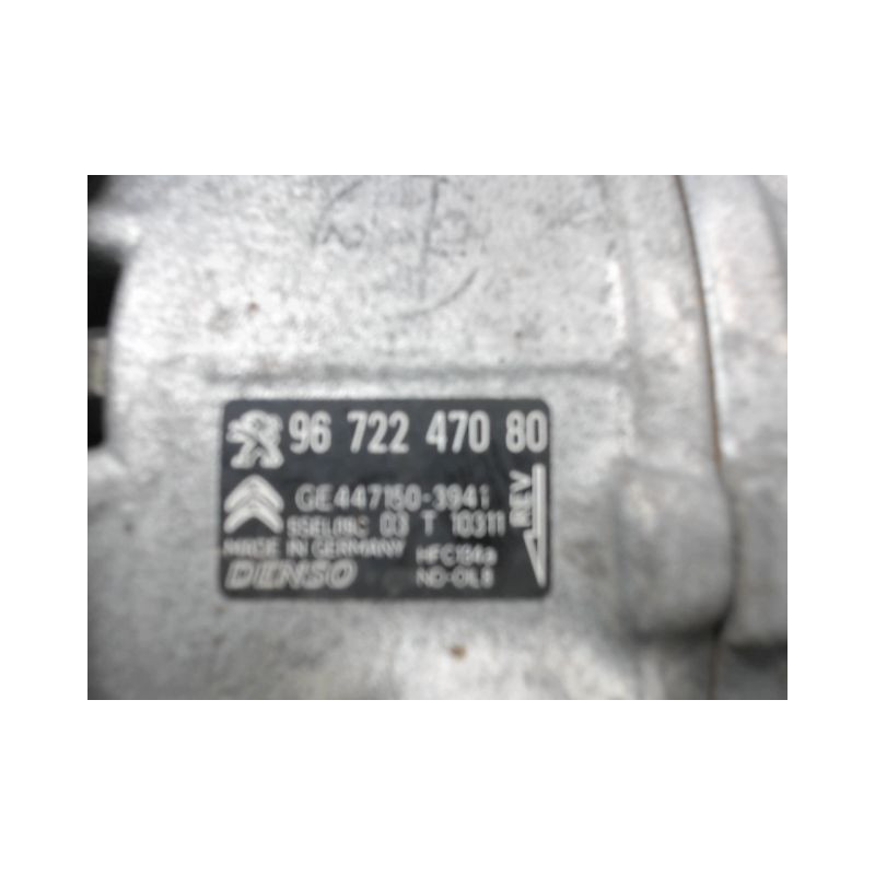 COMPRESSEUR AIR CONDITIONNE PEUGEOT 208