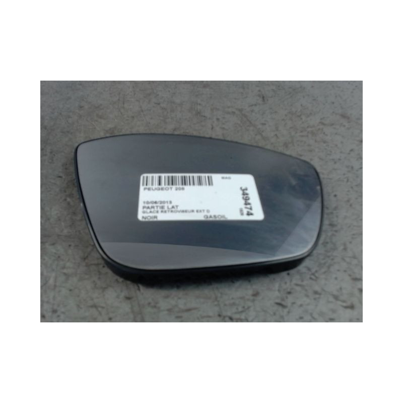 GLACE RETROVISEUR EXT D PEUGEOT 208