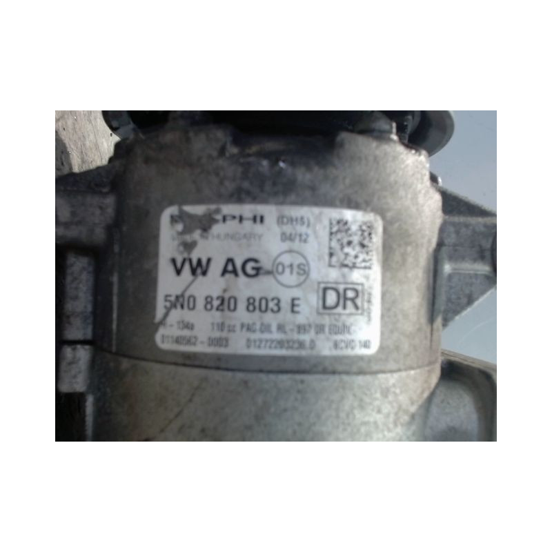 COMPRESSEUR AIR CONDITIONNE VOLKSWAGEN GOLF VI 2008-