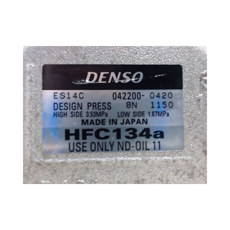 COMPRESSEUR AIR CONDITIONNE TOYOTA AURIS 2010-