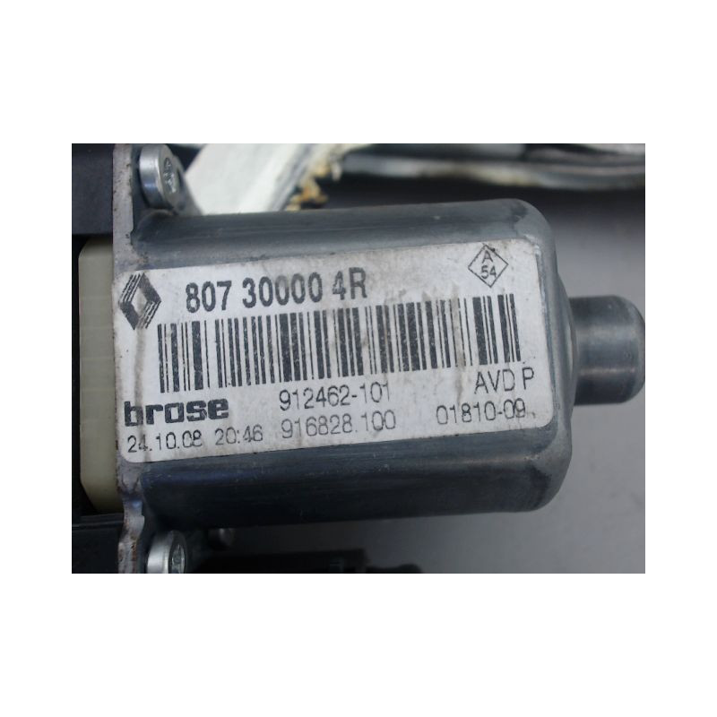 MECANISME LEVE-GLACE AVANT DROIT RENAULT MEGANE