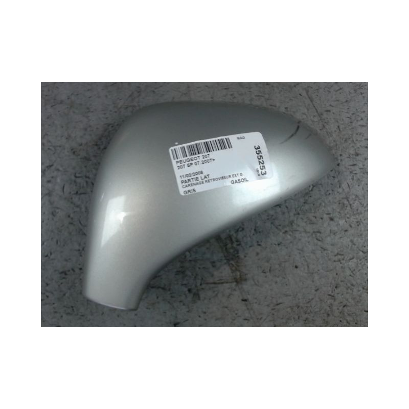 CARENAGE RETROVISEUR EXTERIEUR GAUCHE PEUGEOT 207 2007-
