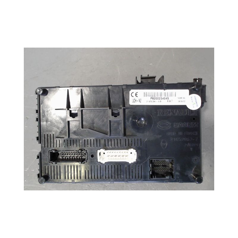 BOITIER GESTION HABITACLE RENAULT CLIO
