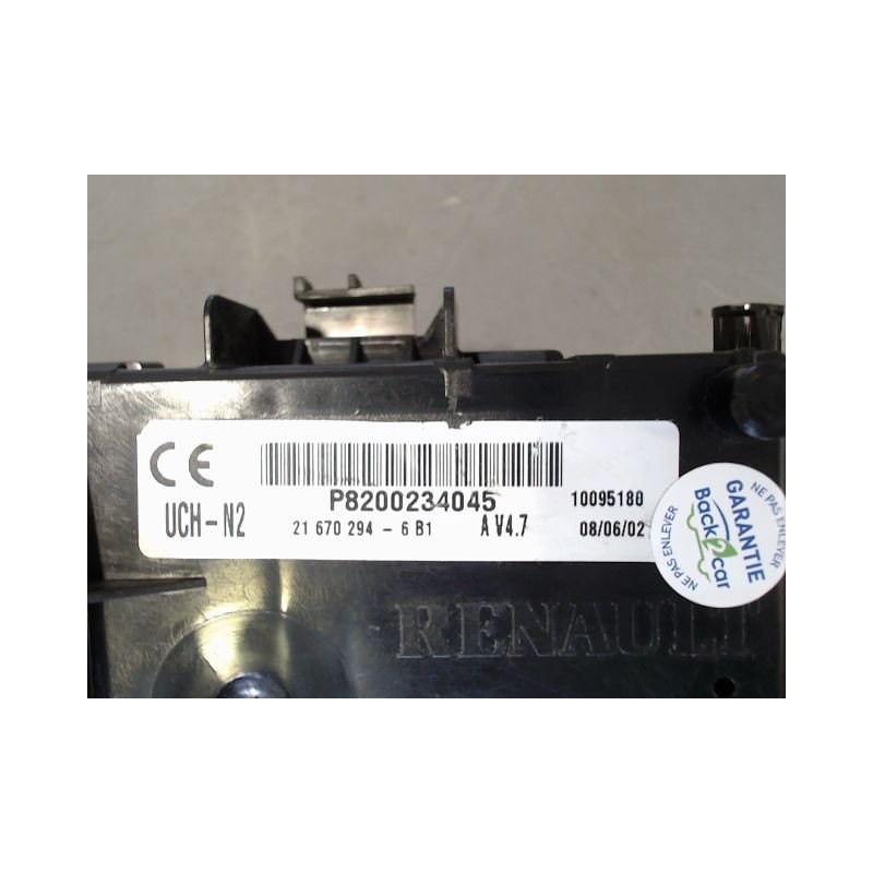 BOITIER GESTION HABITACLE RENAULT CLIO