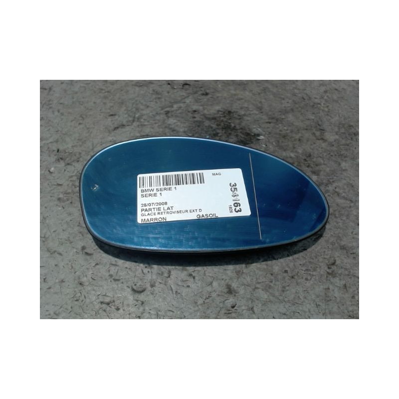 GLACE RETROVISEUR EXT D BMW SERIE 1