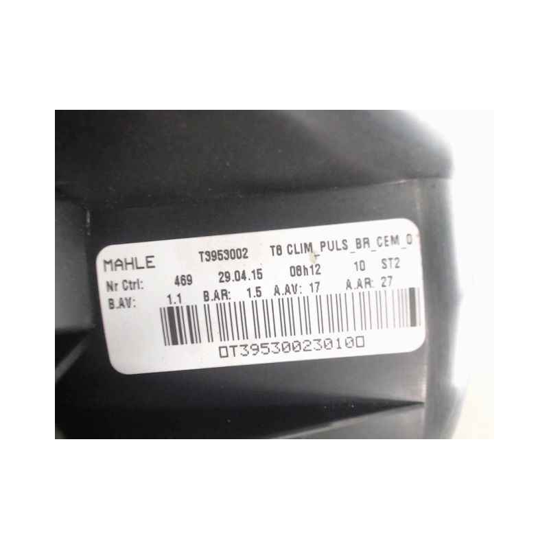 MOTEUR VENTILATEUR CHAUFFAGE PEUGEOT 3008