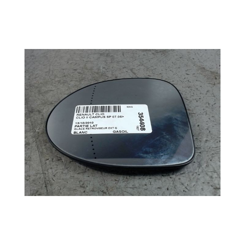 GLACE RETROVISEUR EXT G RENAULT CLIO II CAMPUS 06-