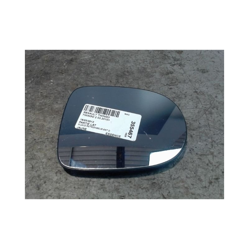 GLACE RETROVISEUR EXT D RENAULT TWINGO 2 2010-