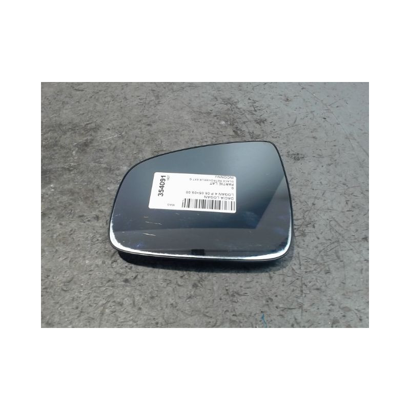 GLACE RETROVISEUR EXT G DACIA LOGAN 4 P 05-08