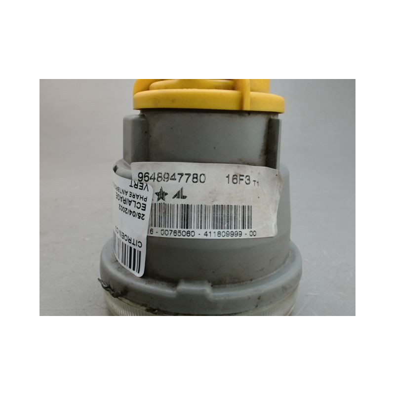 PHARE ANTIBROUILLARD AVANT DROIT CITROEN C3