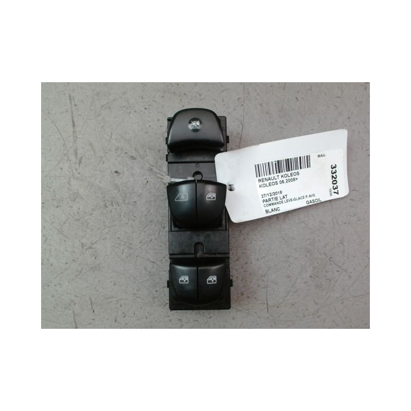 COMMANDE LEVE-GLACE PORTE AVG RENAULT KOLEOS 2008-