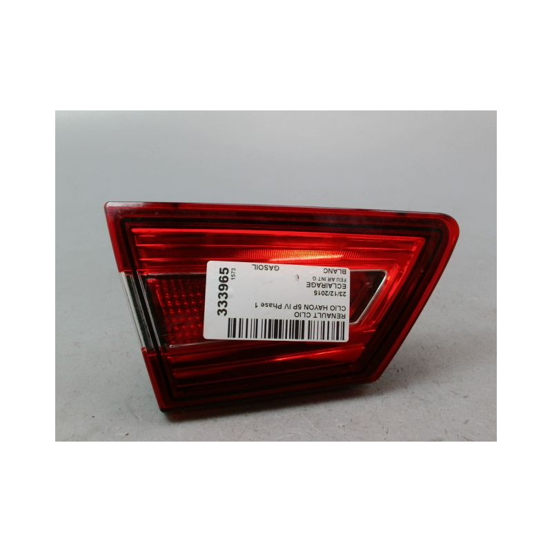 FEU ARRIERE INTERIEUR GAUCHE RENAULT CLIO IV Phase 1 2012-...