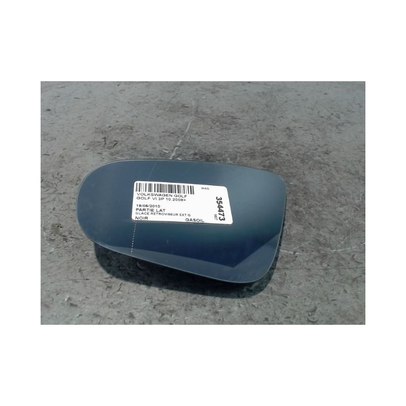 GLACE RETROVISEUR EXT G VOLKSWAGEN GOLF VI 2008-